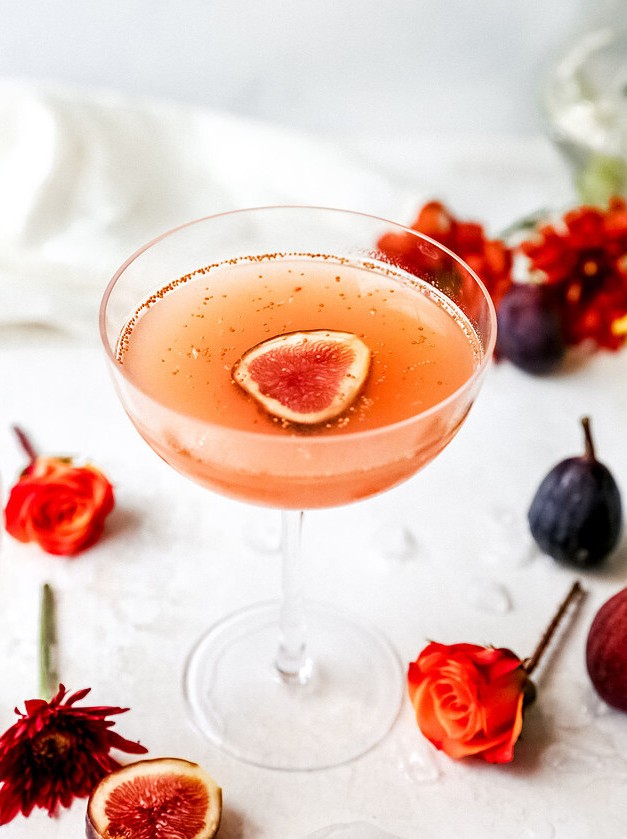 Fig Honey Vodka Martini Delight