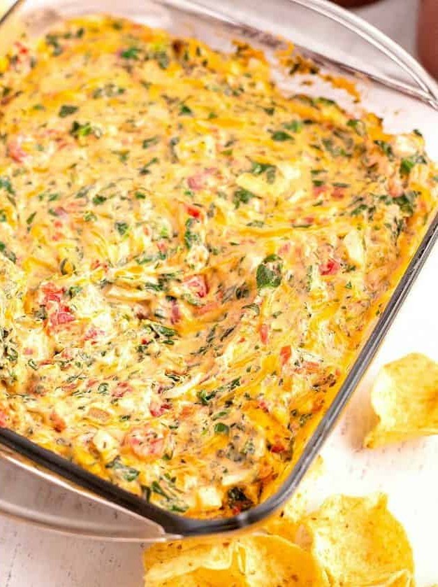 Spicy Mexican Spinach Cheese Dip