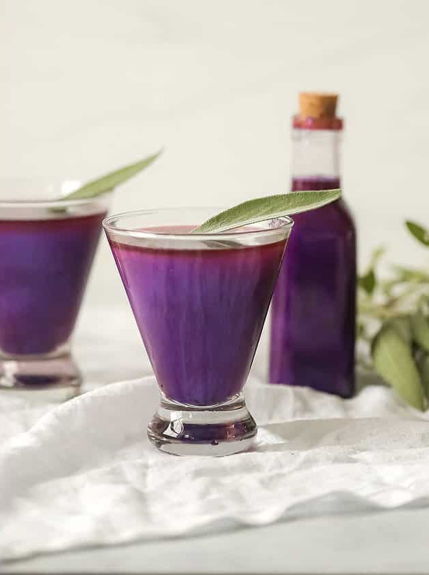 Magical Blackberry Potion Cocktail