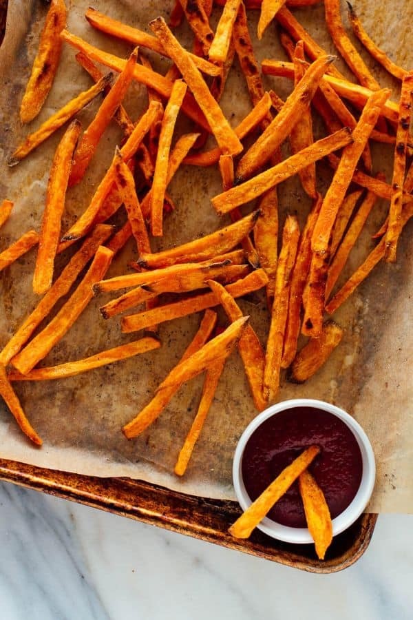Sweet Potato Fries Baked to Perfection