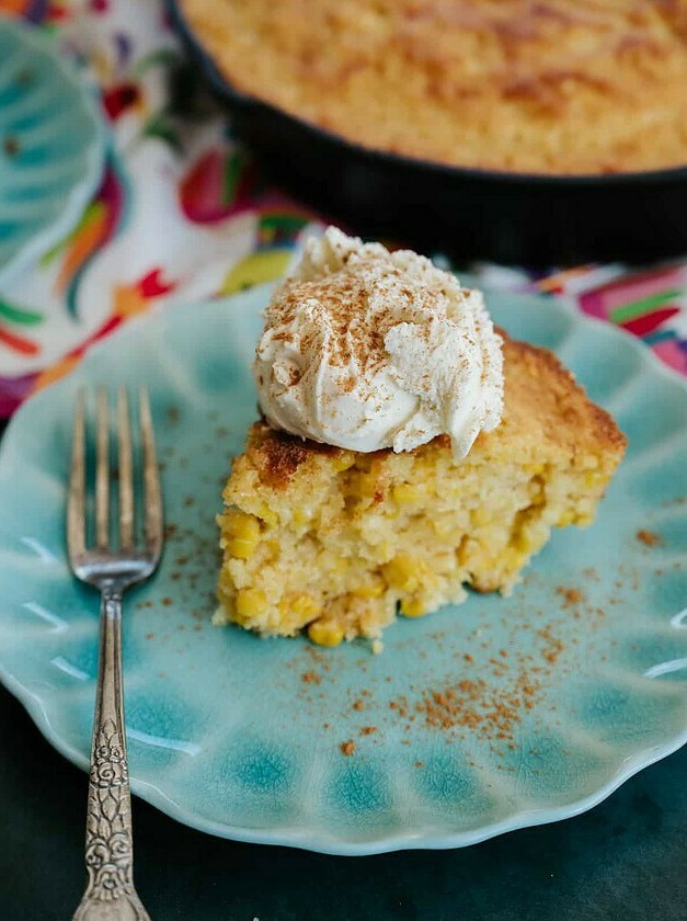 Sweet Corn Cake Mexicano Delight