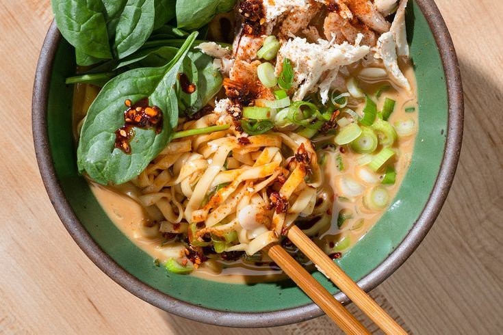 Savory Spicy Chicken Noodle Bowl Delight