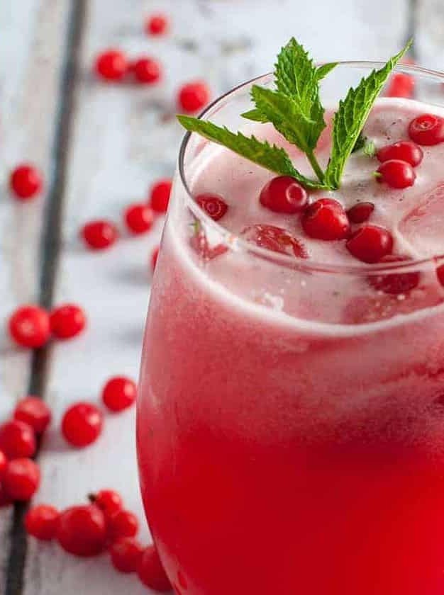 Huckleberry Bliss Sparkling Mule