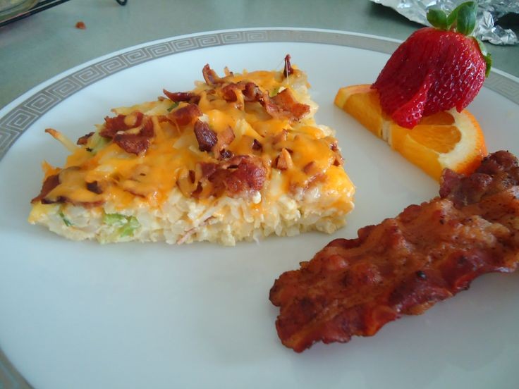 Sausage & Potato Pie with Hidden Crust