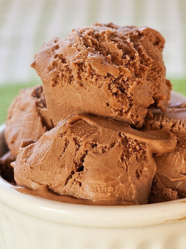 Creamy No-Cook Chocolate Ice Cream