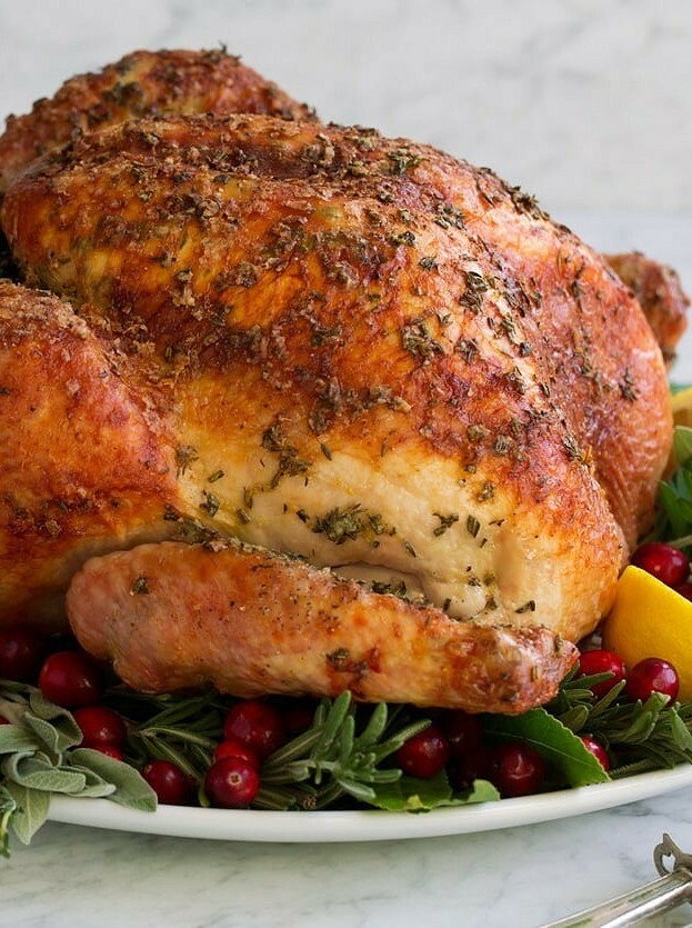 Buttery Herb Crusted Turkey Delight