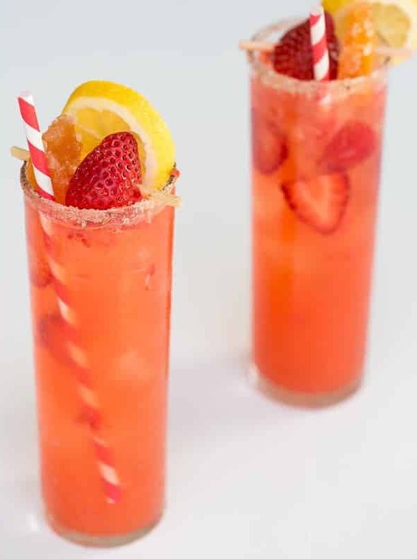 Fruity Twist on Classic Collins Cocktail