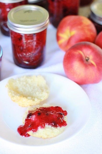 Tart & Sweet Blueberry Peach Preserve
