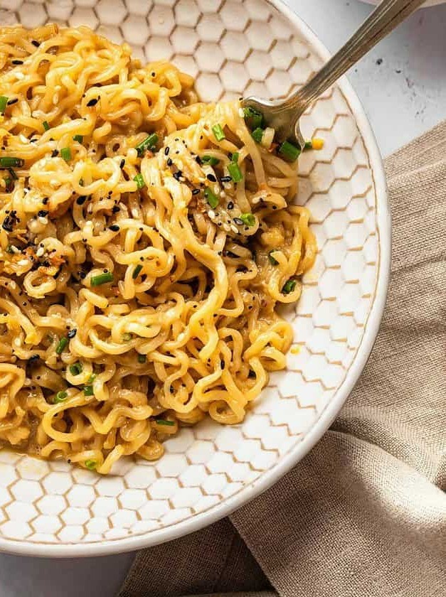 Instant Noodle Reboot with Egg Sauce