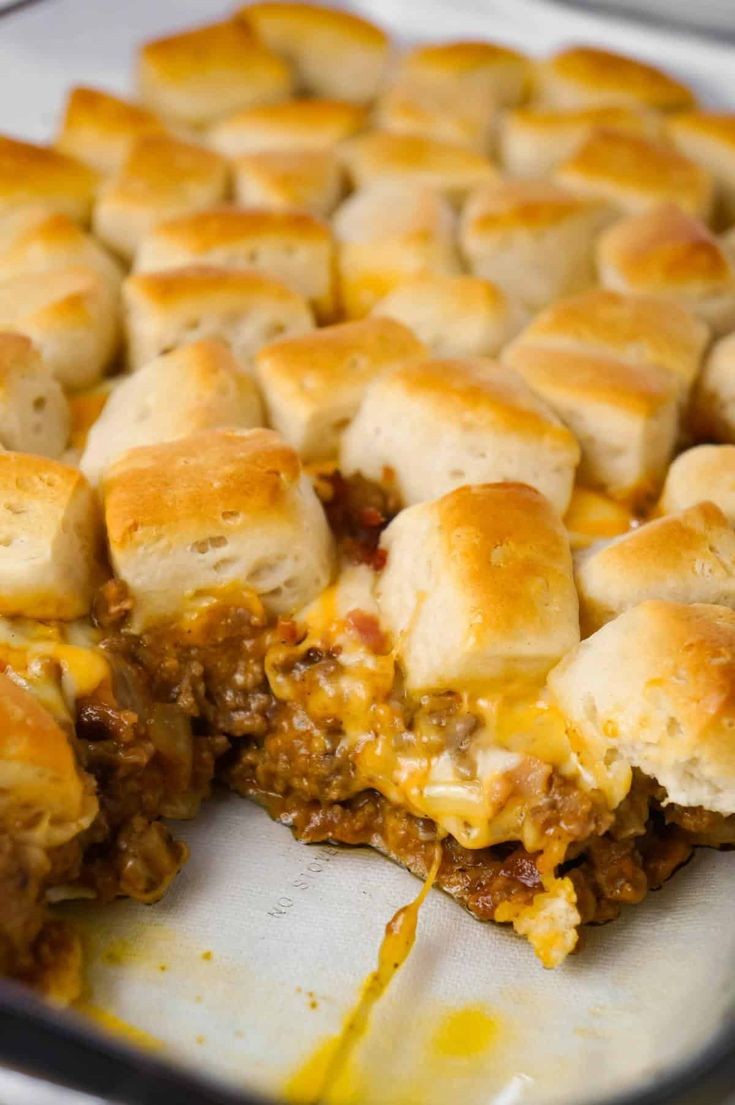 Beef Biscuit Casserole Comfort Classic