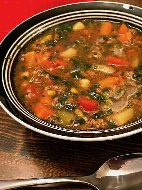 Comforting Potluck Veggie Soup Recipe
