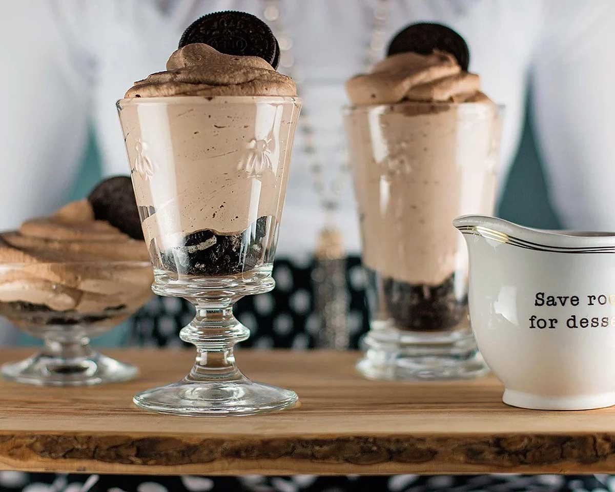No-Bake Nutella Oreo Treats in Cups