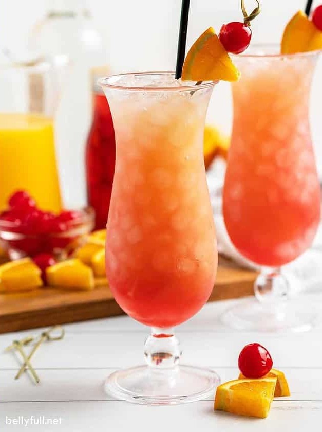 Tropical Summer Cocktails with a Naughty Twist