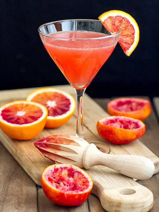 Orange-Infused Martini Delight