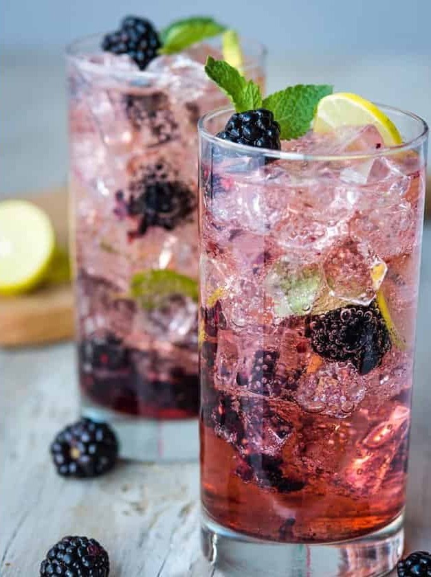 Summer Fruity Blackberry Mojito Twist