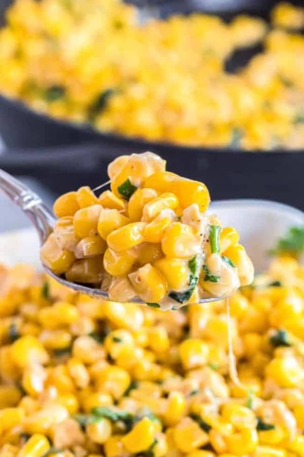 Creamy Cheese Corn with Fresh Twist