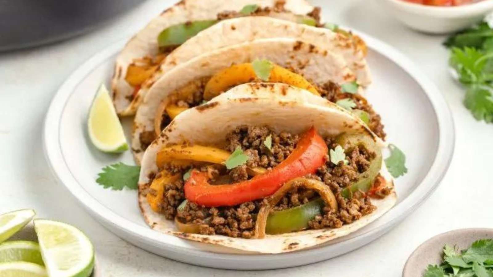 Ground Beef Fajitas