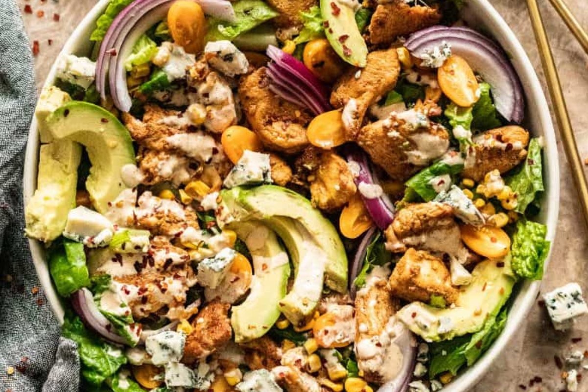 Spicy Cajun Chicken Caesar Delight