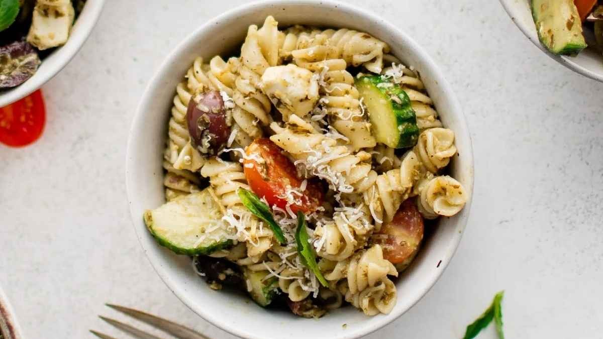 Quick Pesto Pasta Delight