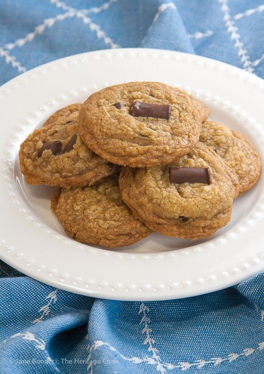 Fudgy Flourless Cookies with Crisp Cocoa Tops