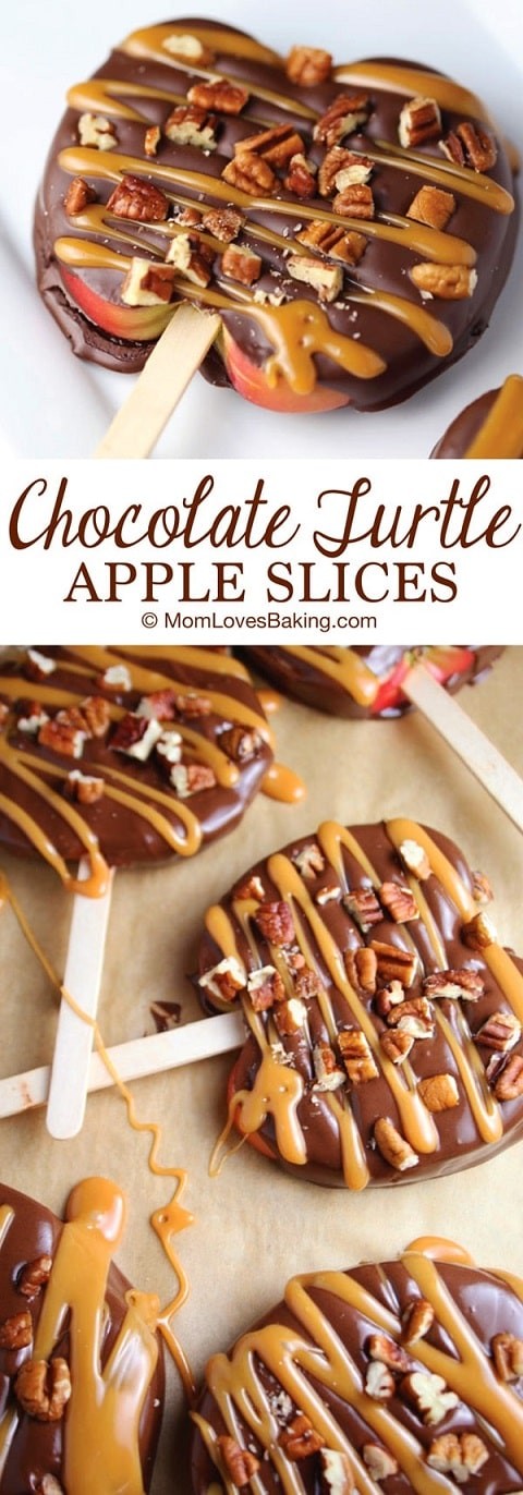Turtle-Infused Chocolate Apple Delights