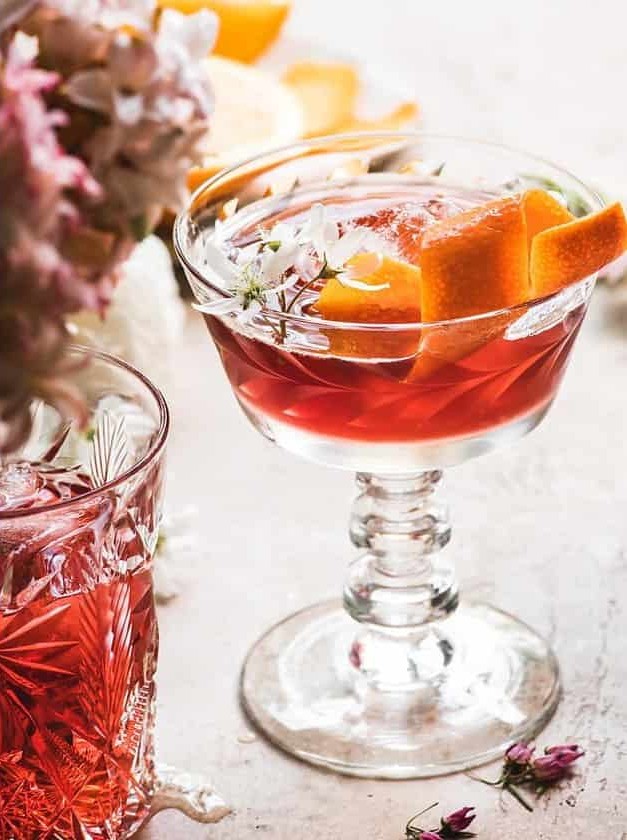 Tart Cherry Twist on the Classic Negroni