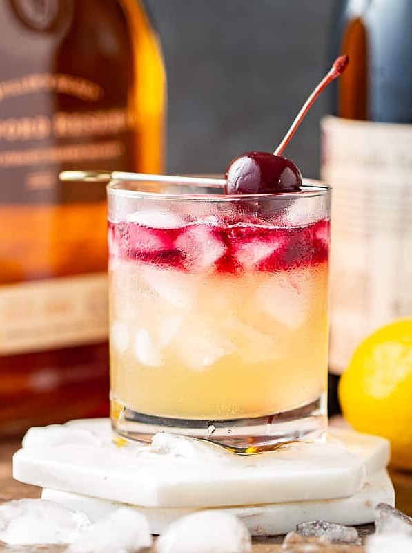 Whiskey Sour Meets Red Wine Rendezvous