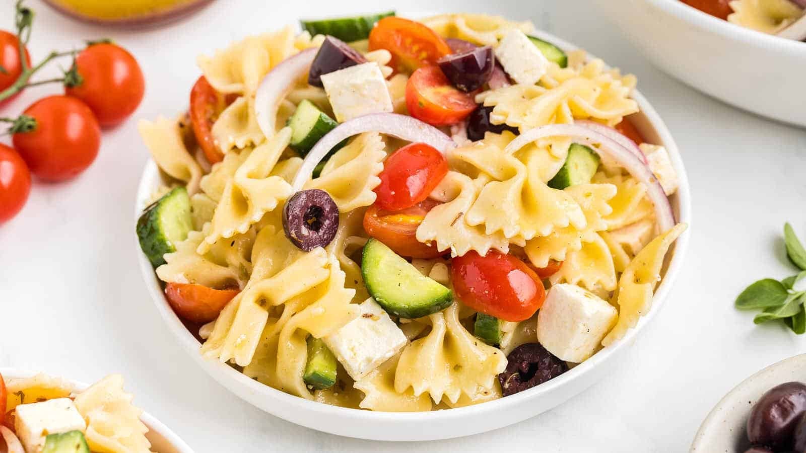 Greek Feta Pasta Delight in Minutes