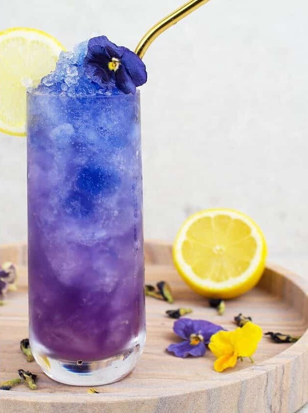 Citrus Magic Blue Mocktail