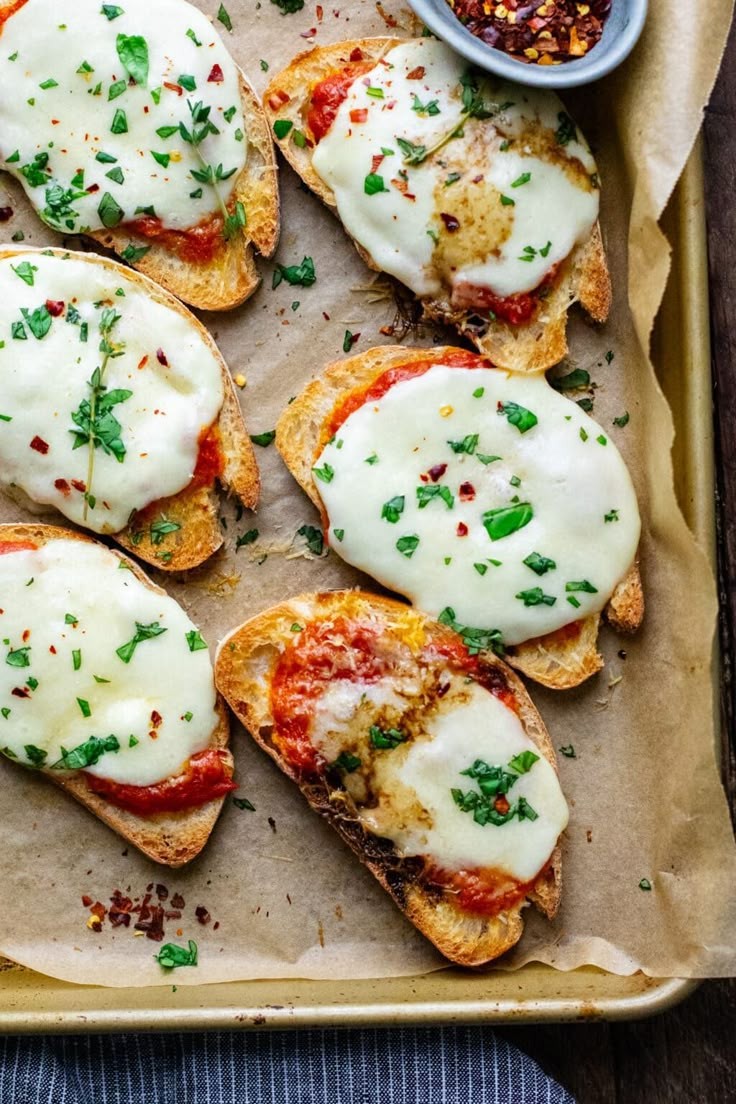 Roasted Tomato Baguette Bites Delight