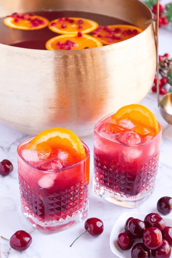Festive Fruity Mocktail