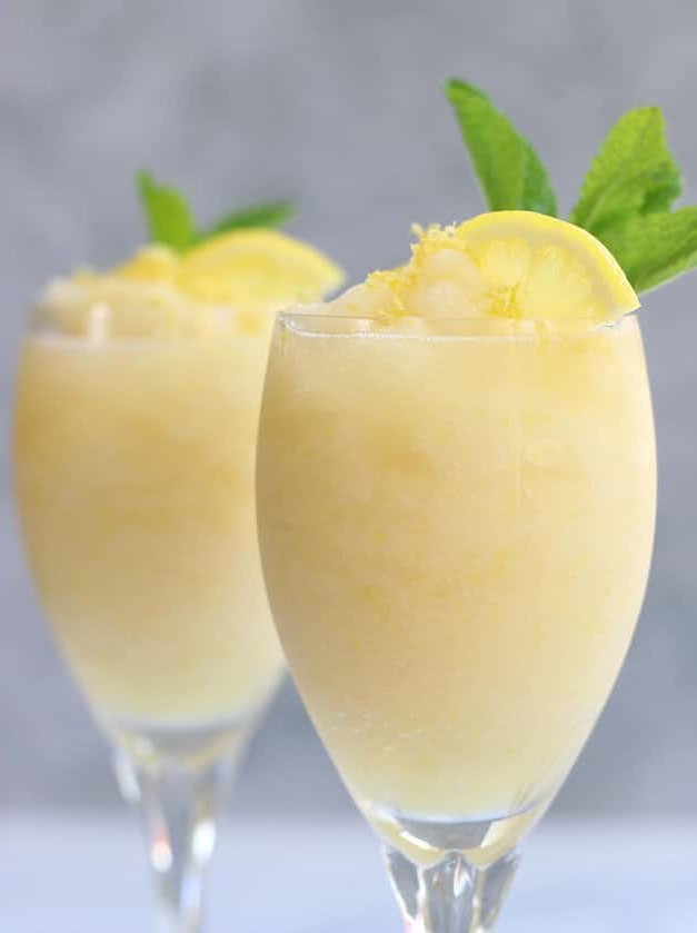 Bubbly Italian Sorbet Cocktail Delight