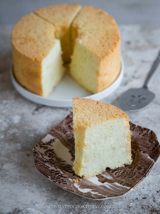 Tofu Chiffon Cake: Silky Sweet Delight