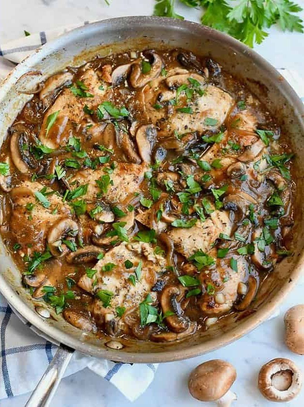 Savory Mushroom Chicken Paleo Delight