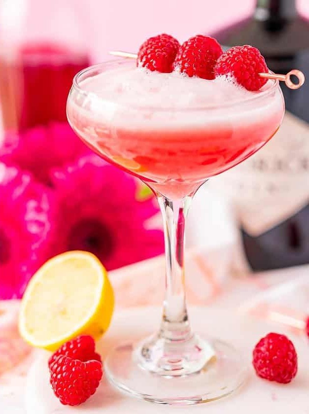 Gin Berry Bliss in a Glass