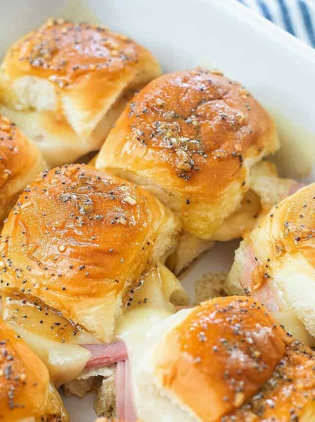 Sweet Ham & Swiss Roll Bites