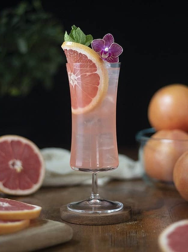 Frosty Cranberry Vodka Cooler