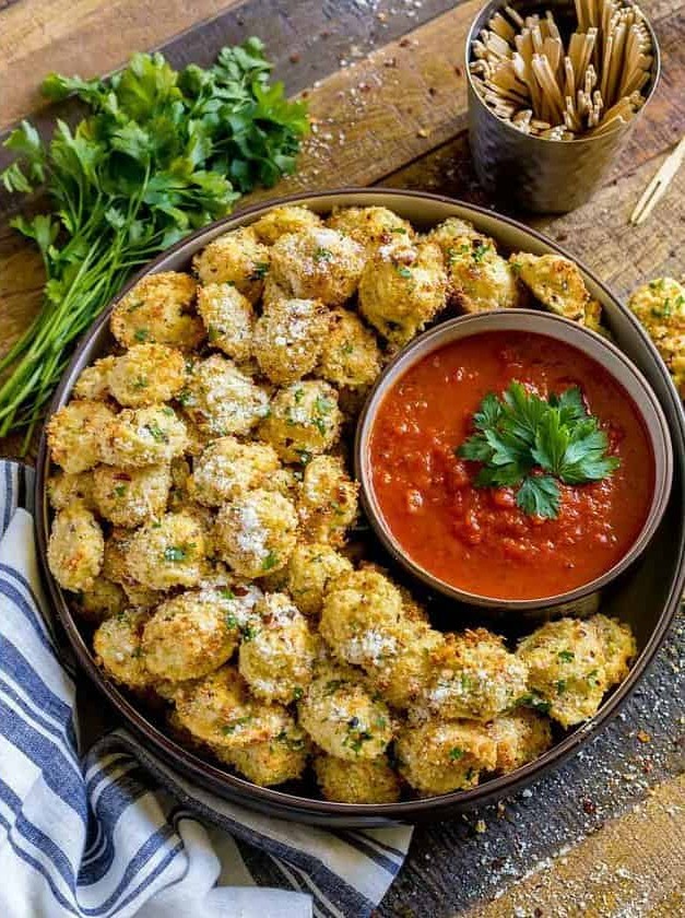 Cheesy Tortellini Bites