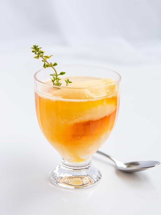 Peachy Keen Amaretto Beer Float