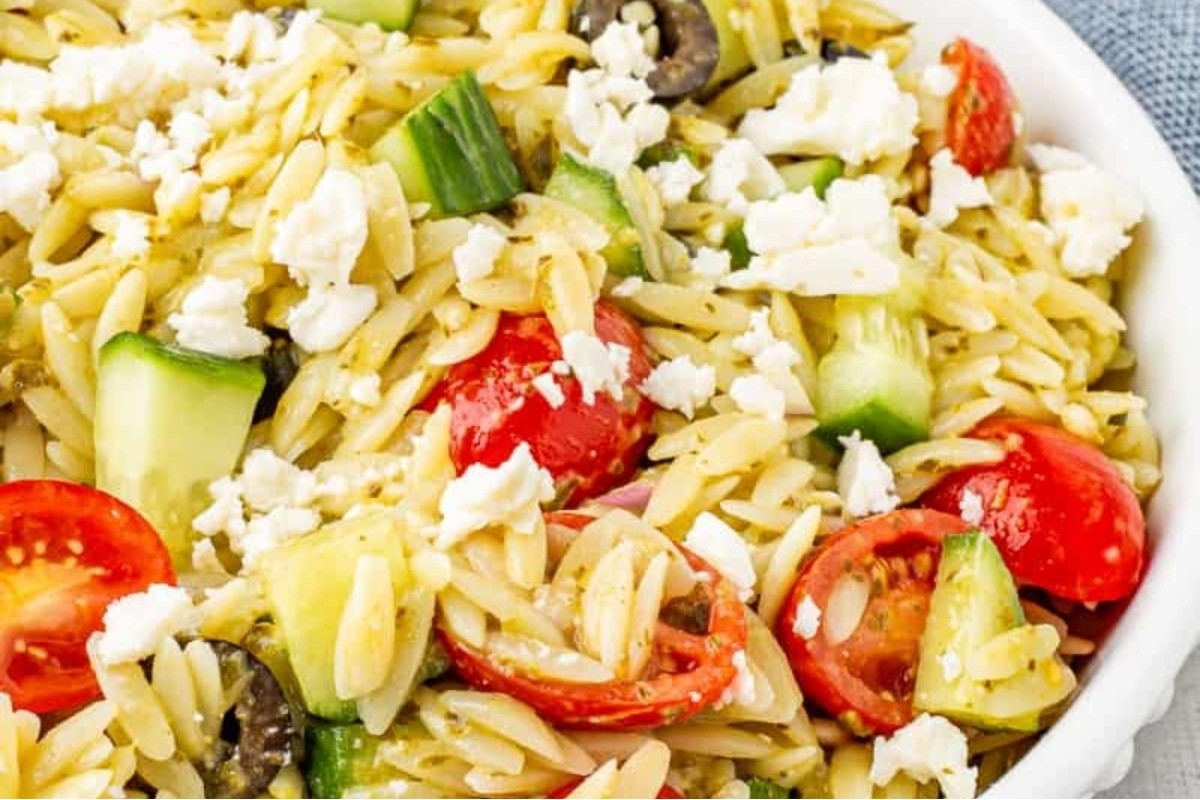 Orzo Pesto Harvest from the Med