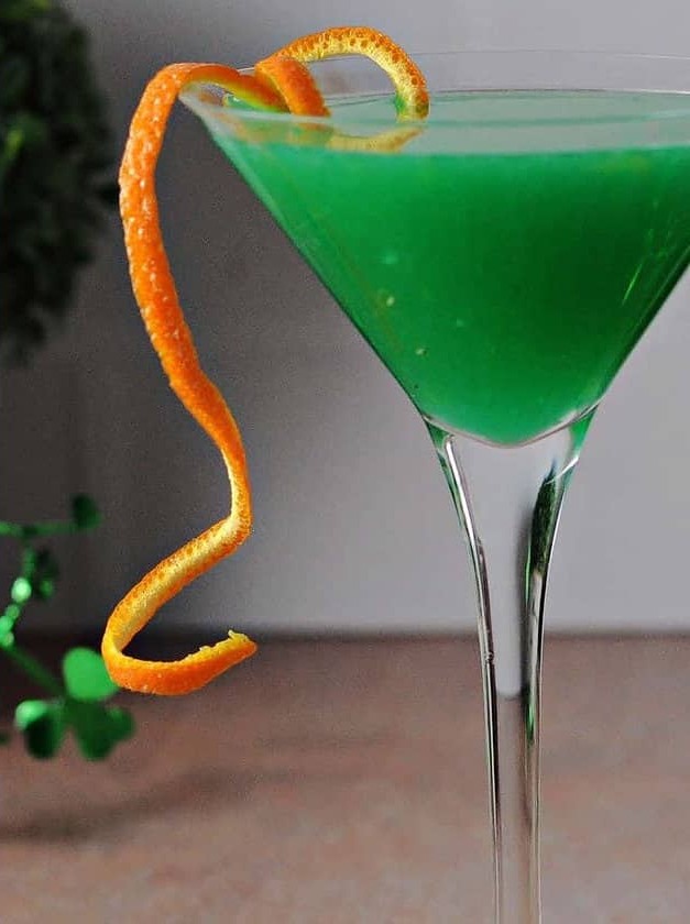 Emerald Oasis Martini Delight
