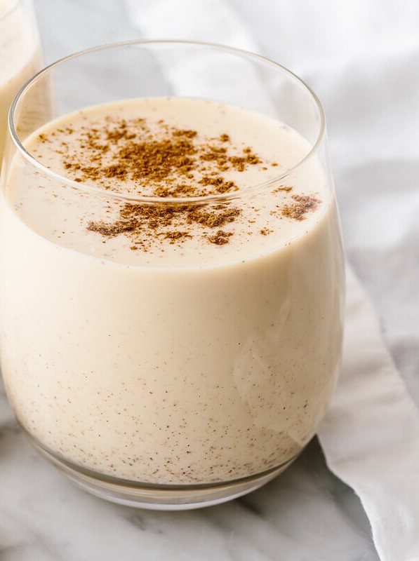 Spiced Eggnog Cocktail Recipe