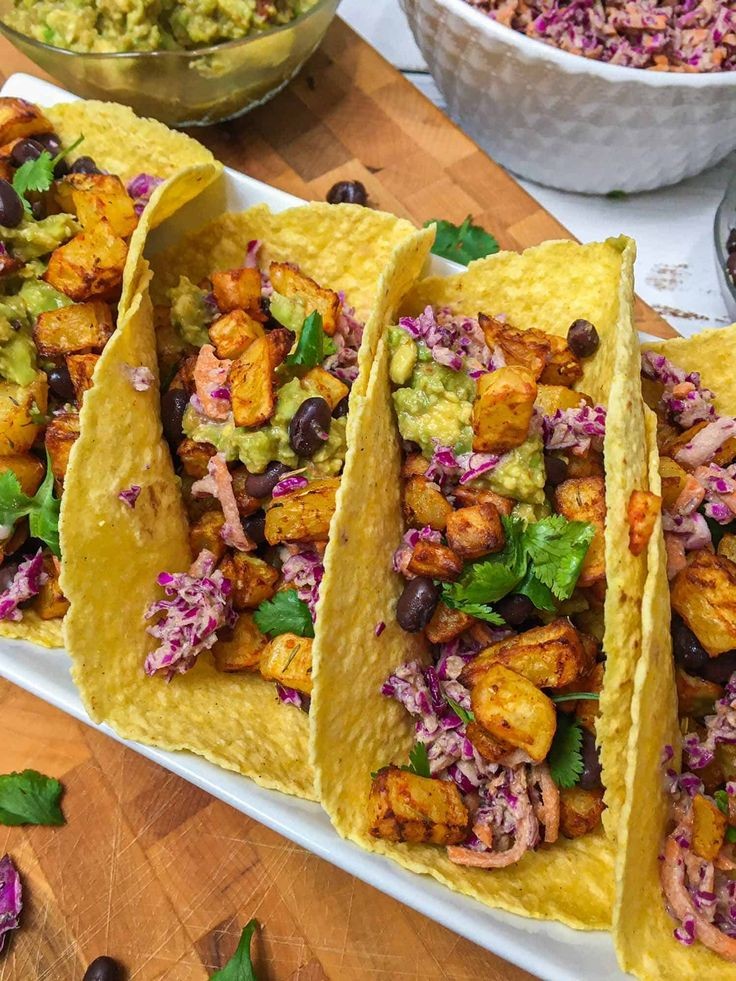 Crispy Potatoes Meet Smoky Lentil Tacos