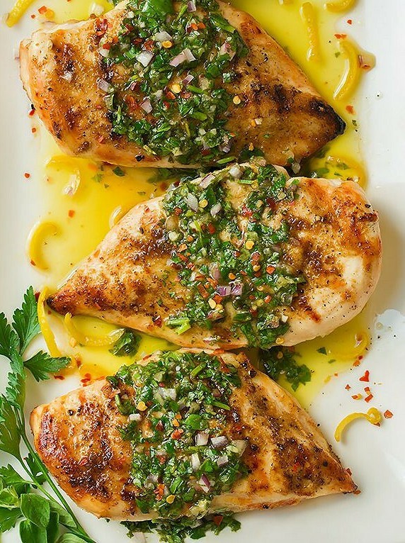 Cumin Chicken Summer Grill with Chimichurri