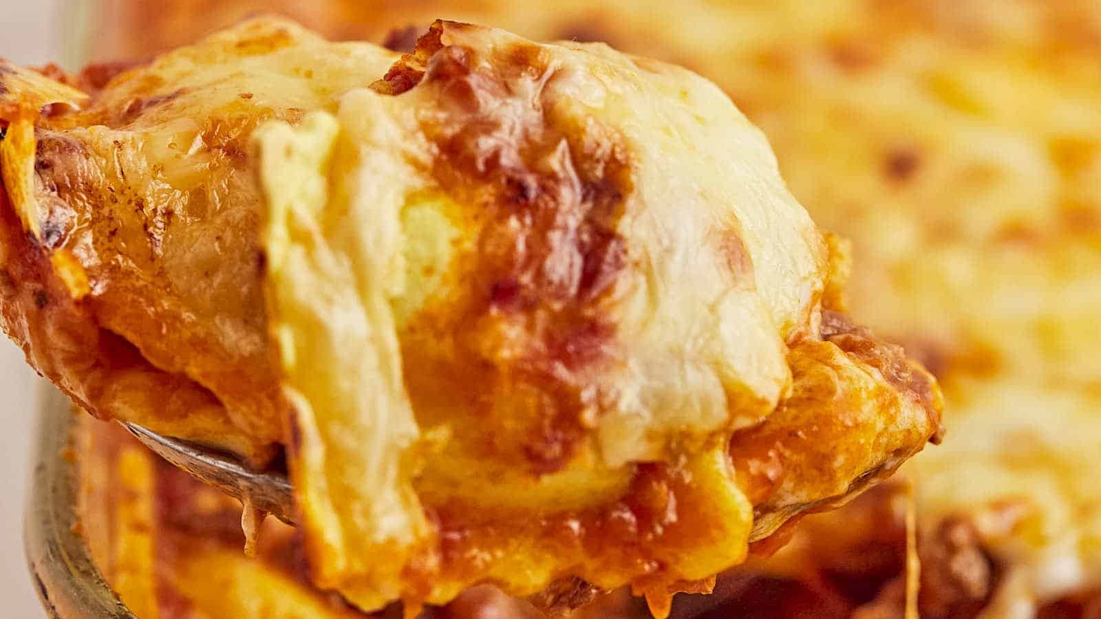 Quick Comforting Cheesy Lasagna