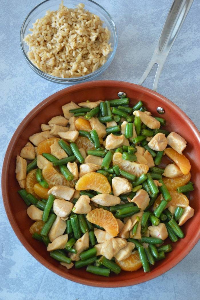 Quick Green Bean Chicken Stir Fry