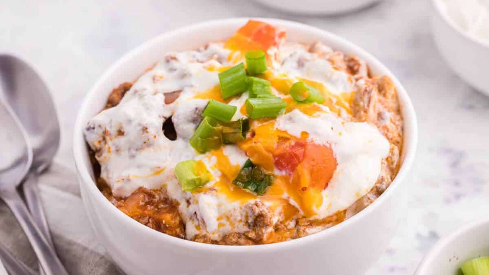 Easy Taco Casserole With Ground Beef