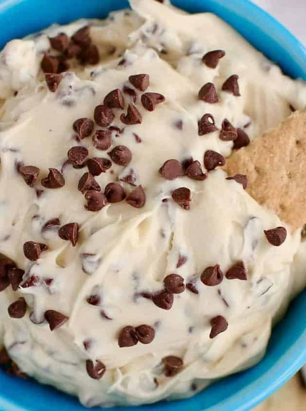 Creamy Chocolate Chip Cookie Dip Delight