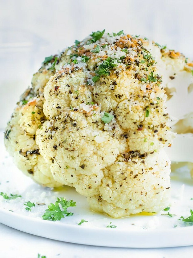 Garlic Herb Cauliflower Roast Delight