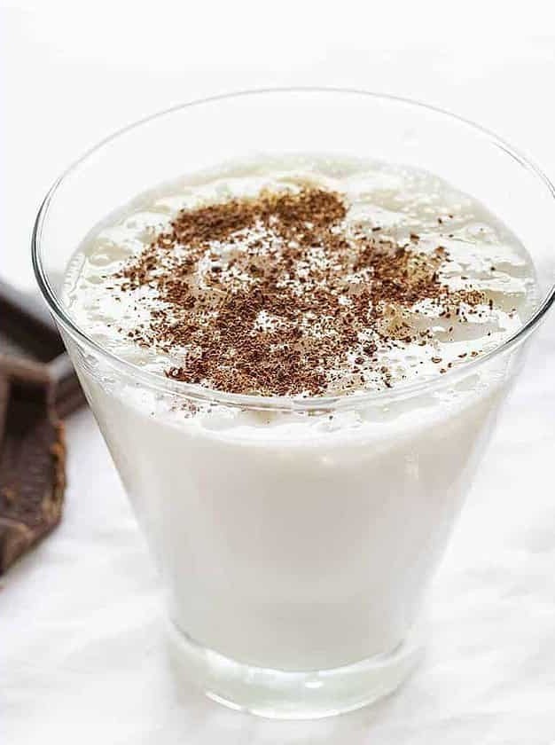 Indulgent Winter Cocktail with Dark Chocolate Twist